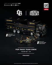 POP RACE 1/64 POP RACE TEAM CREW (6 Figures)