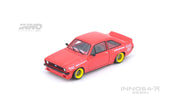 INNO64 - 福特 ESCORT MK2 PANDEM "EMOTION" RETRO HAVOC 红色/蓝色 树脂模型