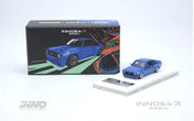 INNO64 - 福特 ESCORT MK2 PANDEM "EMOTION" RETRO HAVOC 红色/蓝色 树脂模型
