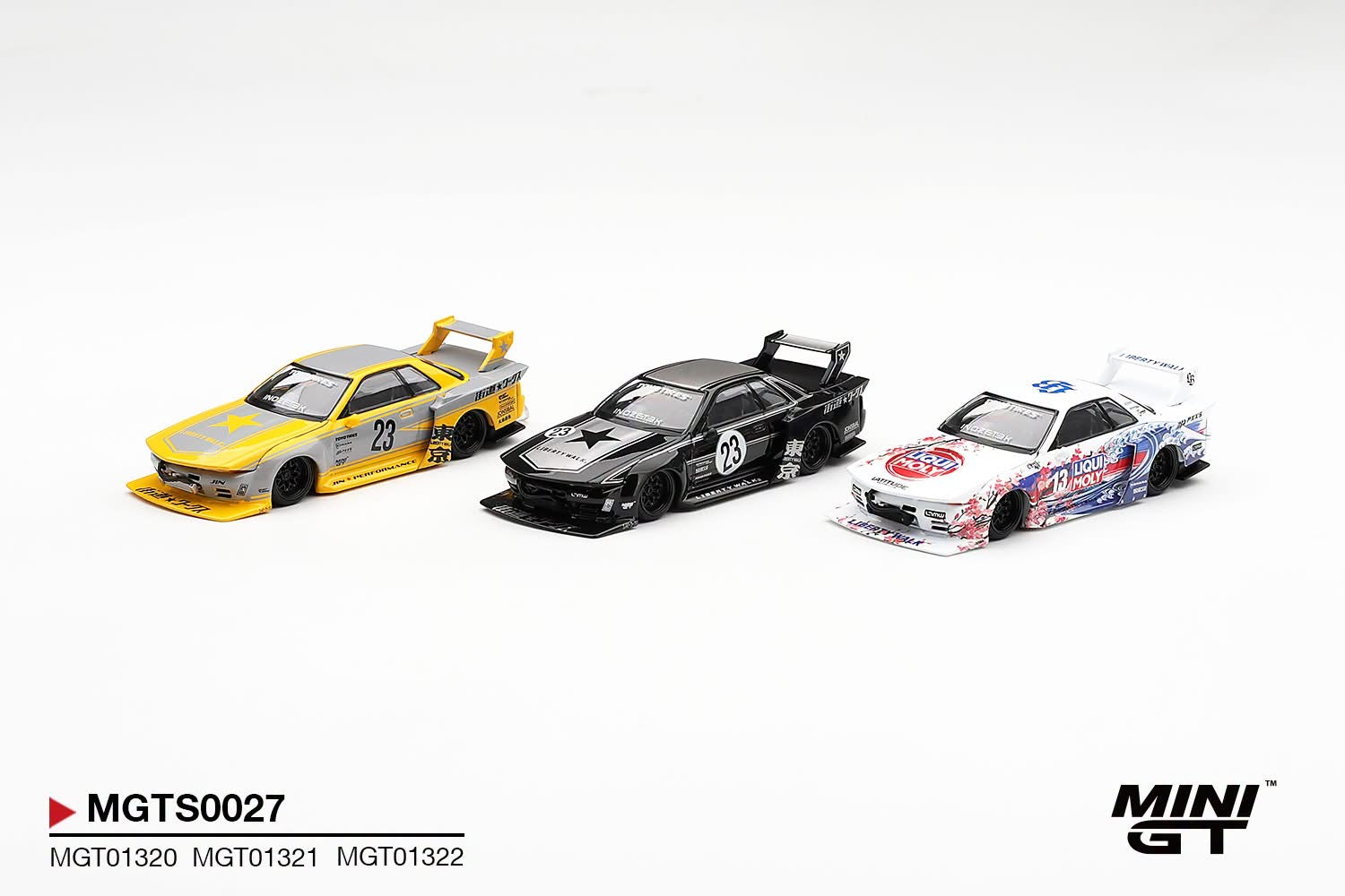 MINIGT 1/64 兰博基尼 LB-Silhouette WORKS MURCIELAGO GT Evo Advan