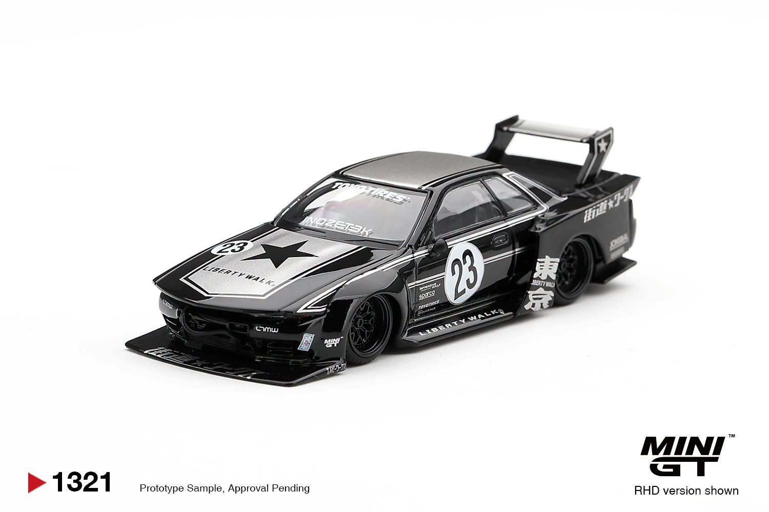 MINIGT 1/64 兰博基尼 LB-Silhouette WORKS MURCIELAGO GT Evo Advan