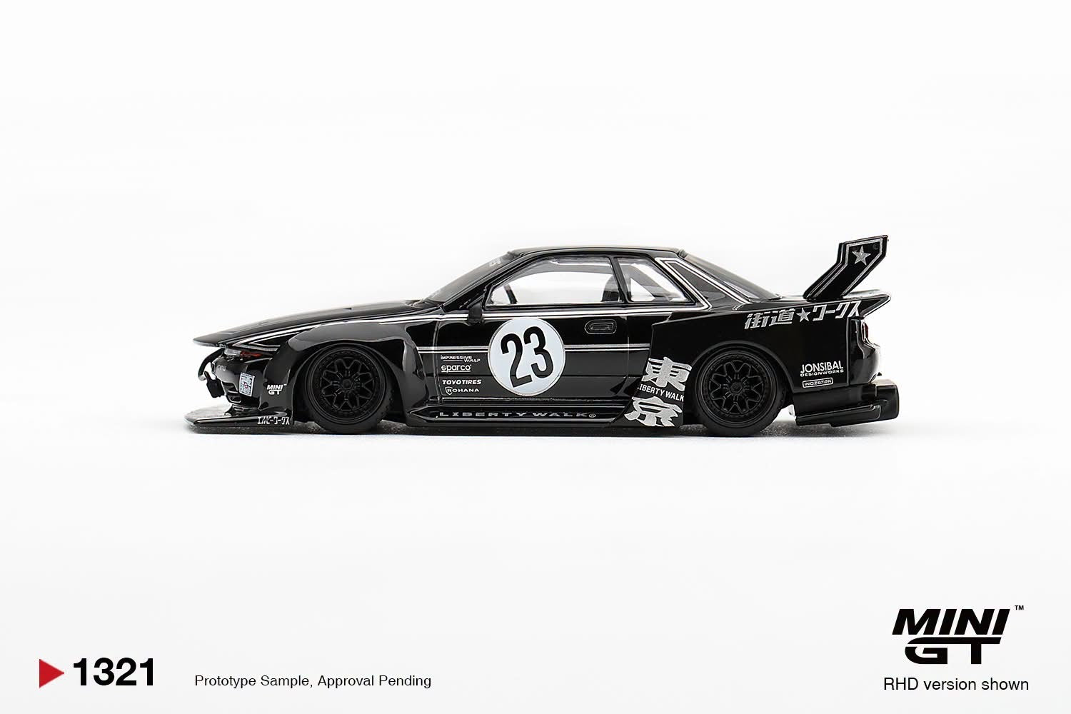 MINIGT 1/64 兰博基尼 LB-Silhouette WORKS MURCIELAGO GT Evo Advan