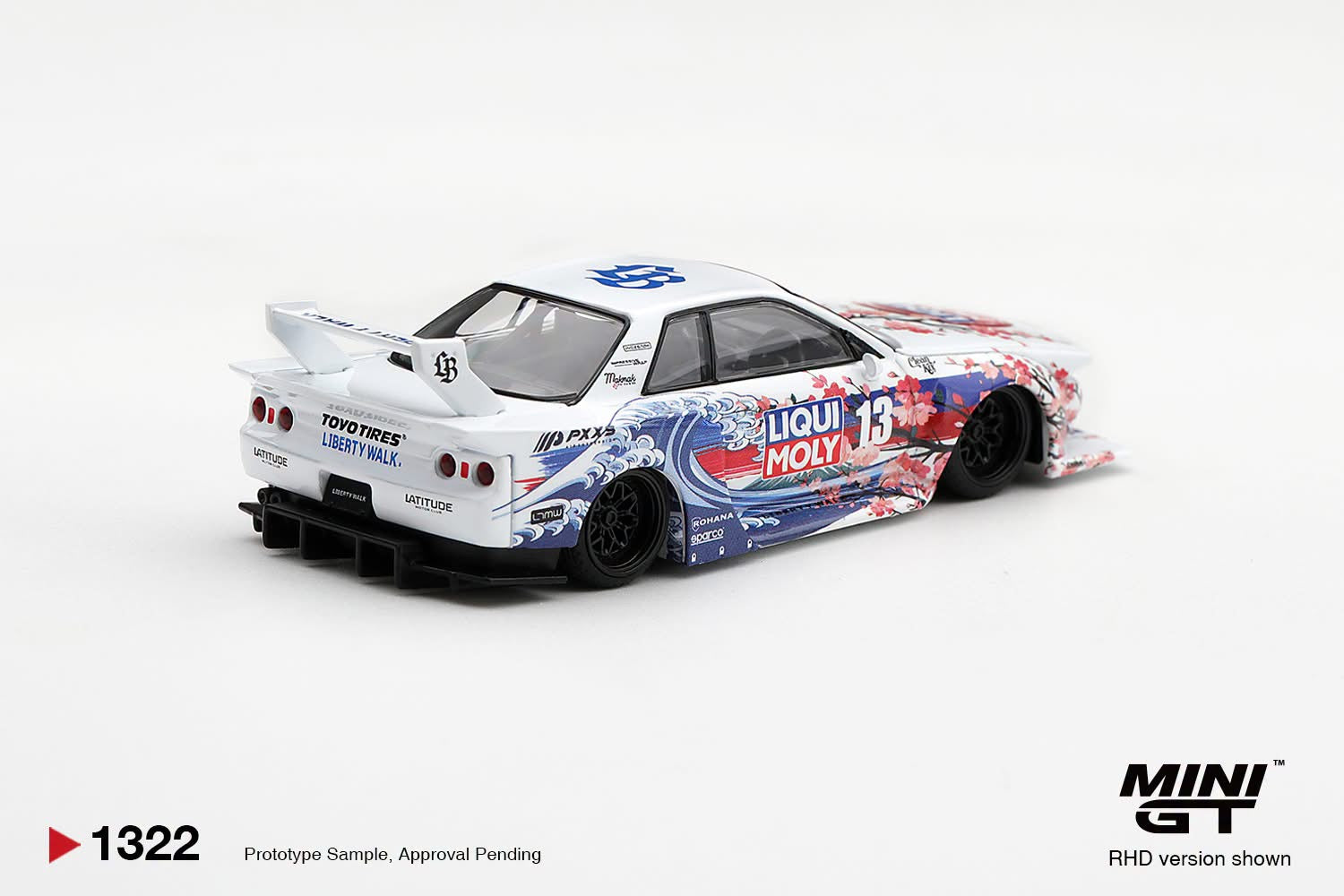MINIGT 1/64 兰博基尼 LB-Silhouette WORKS MURCIELAGO GT Evo Advan