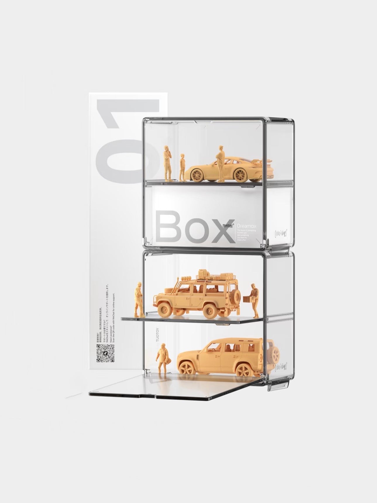 TuoToy 01 Standard Display Box MINIGT - TW - POPRACE