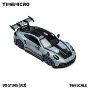 TimeMicro 1/64 992 GT3 RS Polar Grey