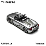 TimeMicro Carrera GT Silver Die-Cast Car Model