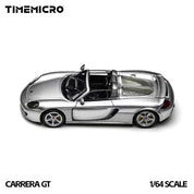 TimeMicro Carrera GT Silver Die-Cast Car Model