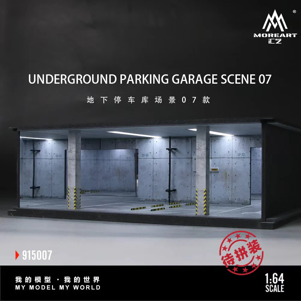 MOREART 1/64 UNDERGROUND PARKING GARAGE SCENE NO.07 MO915007