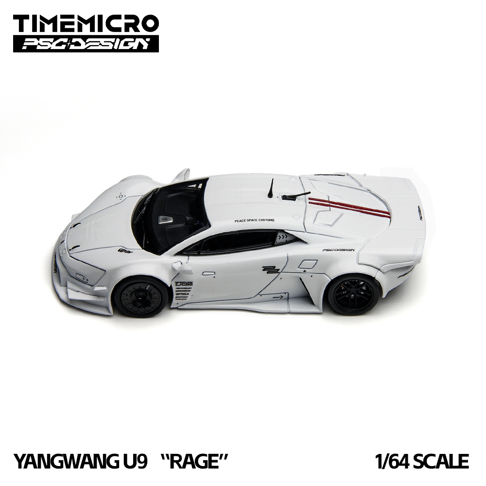 TimeMicro × PSC DESIGN 1:64 Scale U9 “RAGE” White