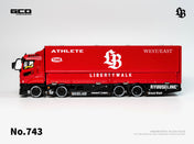 Super Silhouette · Red/Black – Mitsubishi Fuso Truck (LBWK × Mitsubishi Fuso Dual License)