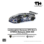 Trends Hobby TH 1/64 Lamborghini  Huracan GT3 EVO2 GT World Challenge Asian Cup GTWCA Malaysia 2026