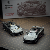 MINIGT 1/64 兰博基尼 LB-Silhouette WORKS MURCIELAGO GT Evo Advan