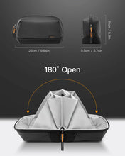 Inateck Accessories Bag - Multipurpose Electronics Organizer with 180° Open