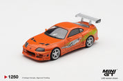 MINIGT 1/64 Toyota Supra BOMEX " The Fast and the Furious"  Brian O'Conner / Blister Packaging