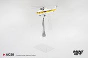 MINIGT 1/64 Sikorsky S58T Helicopter 1985 Camel Trophy