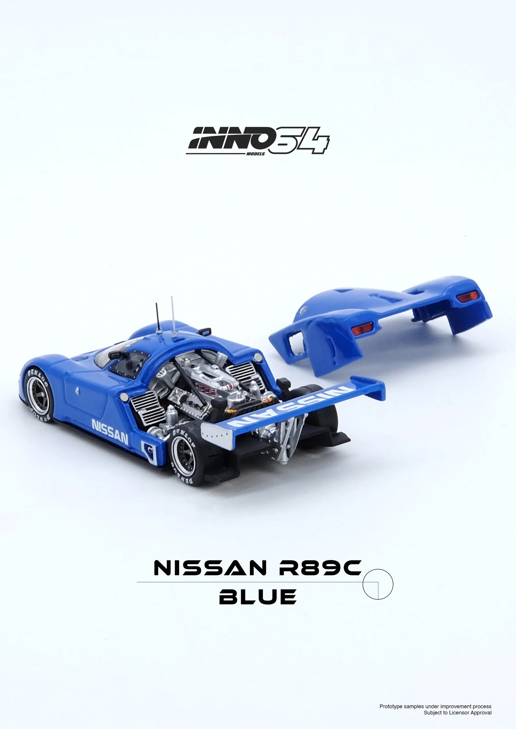 INNO64 1:64 日产 R89C 蓝色 IN64-R89C-BL