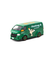 Tarmacwork 1/64 Toyota Hiace Widebody Hashtag B Special Edition
