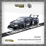 Tarmac Works 1:43 LB-ER34 Super Silhouette SKYLINE 黑色 (T43-021-BK)