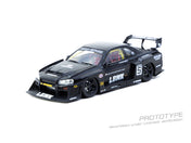 Tarmac Works 1:43 LB-ER34 Super Silhouette SKYLINE 黑色 (T43-021-BK)