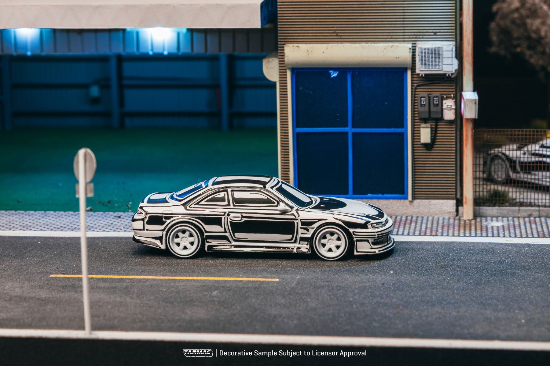 Tarmac Works 1/64 - VERTEX Silvia (S 14) - Designed by JOSHUA VIDES