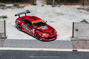 Tarmac Works - Vertex Ridge TE3005 Soarer Model Car + Trading Cards Combo Set