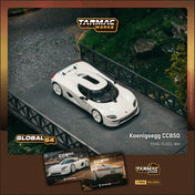 Tarmac Works 1:64 科尼赛克 CC850 白色 (T64G-TL051-WH)