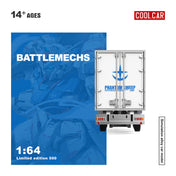 CC 1:64 Scania Container Truck RX-78 Mech Coating Simulation Alloy Car Model