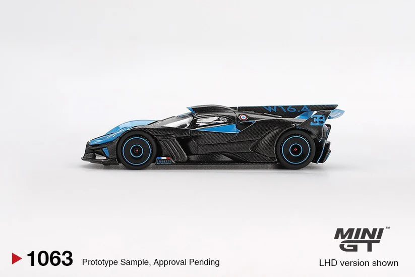 Mini GT 1/64 BUGATTI BOLIDE PRESENTATION