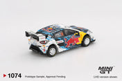 MINIGT 1/64 FORD PUMA RALLY1 #16 M-SPORT FORD WRT 2024 RALLY FINLAND 3RD PLACE - PRE ORDER