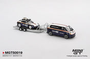 MINIGT - MGTS0019  Porsche 911 Dakar #718 / Volkswagen ID. Buzz Porsche Centrum Gelderland Roughroads Set