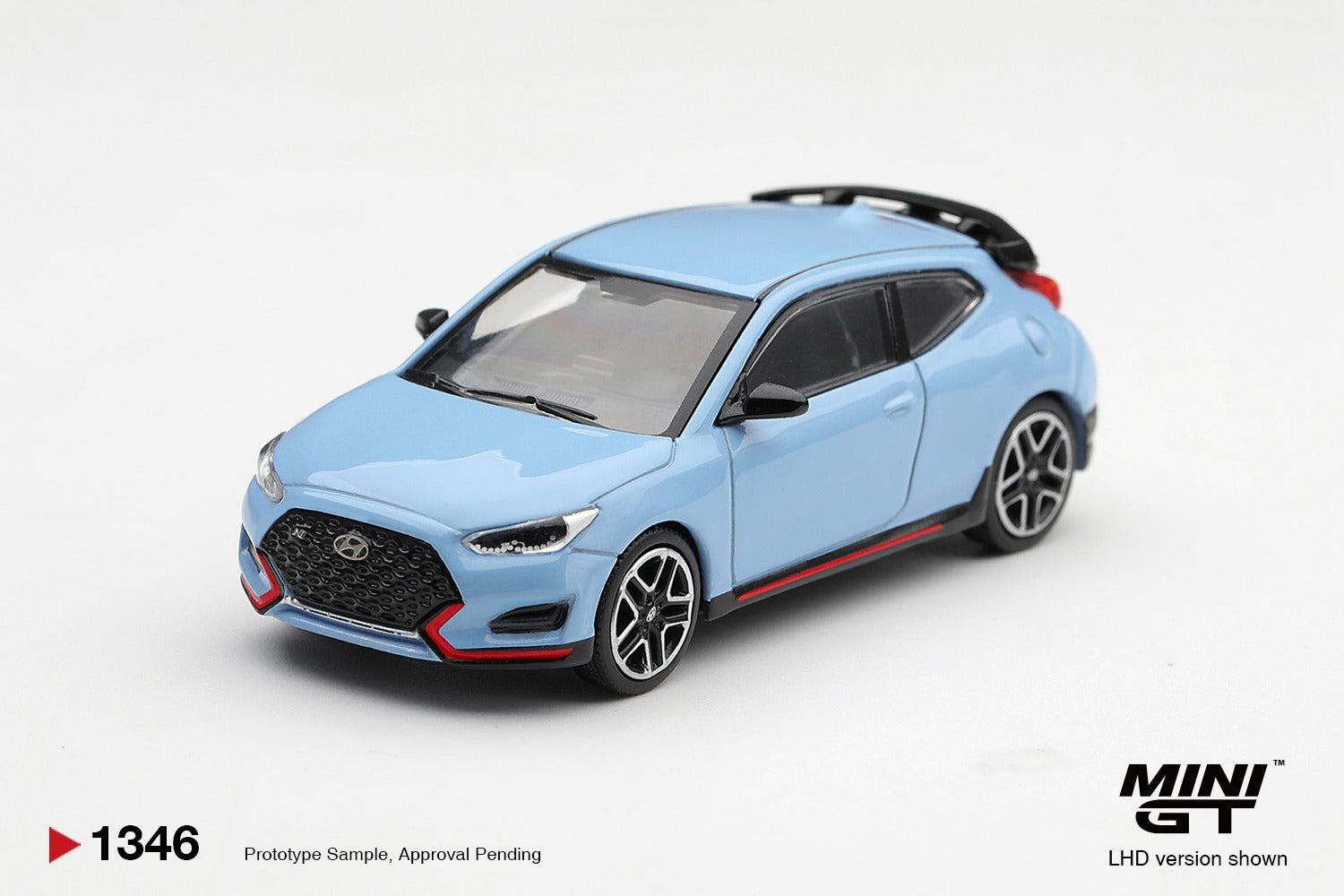 MINIGT 1/64 Hyundai Veloster N Performance Blue