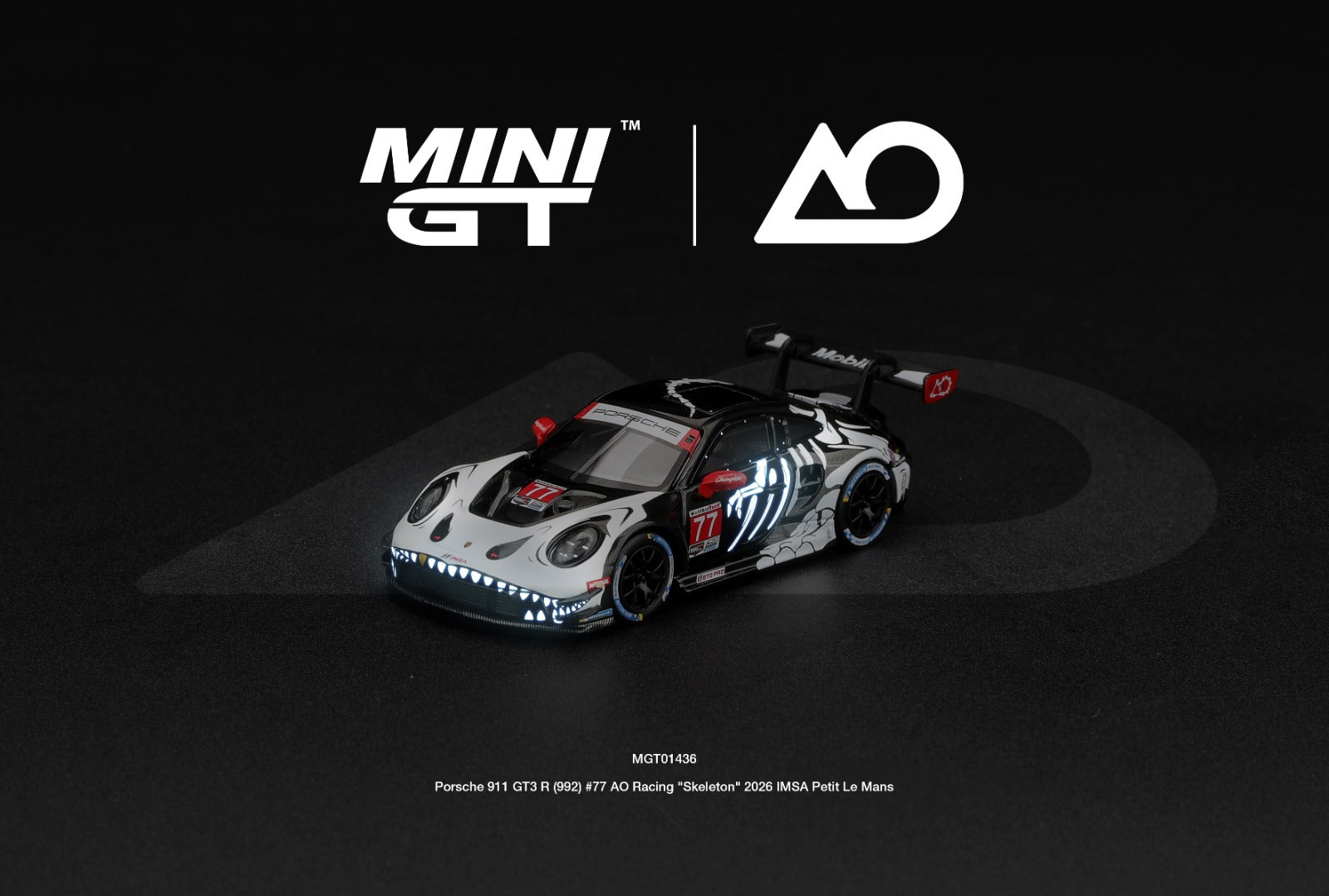 MINIGT 1/64 兰博基尼 LB-Silhouette WORKS MURCIELAGO GT Evo Advan