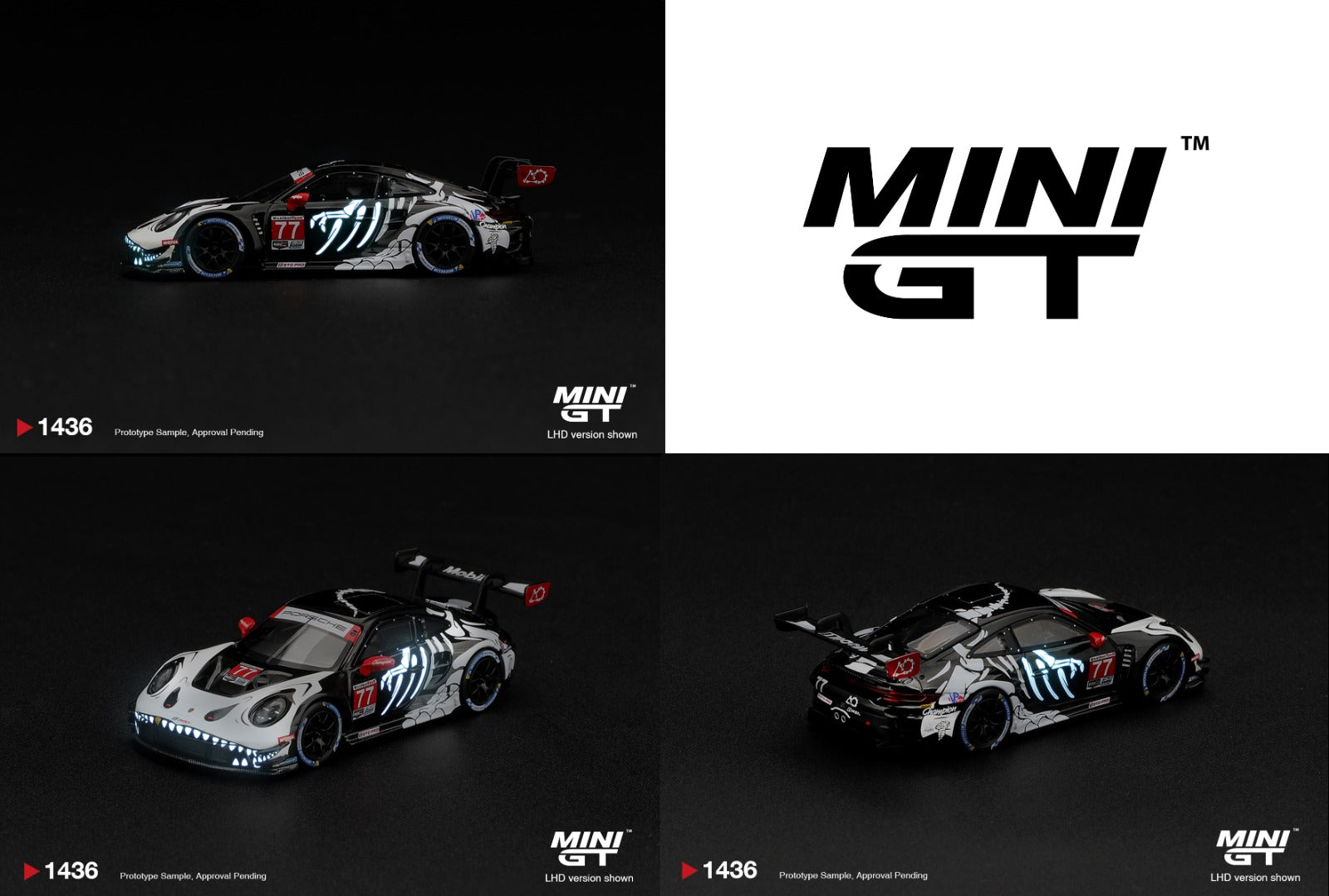 MINIGT 1/64 兰博基尼 LB-Silhouette WORKS MURCIELAGO GT Evo Advan