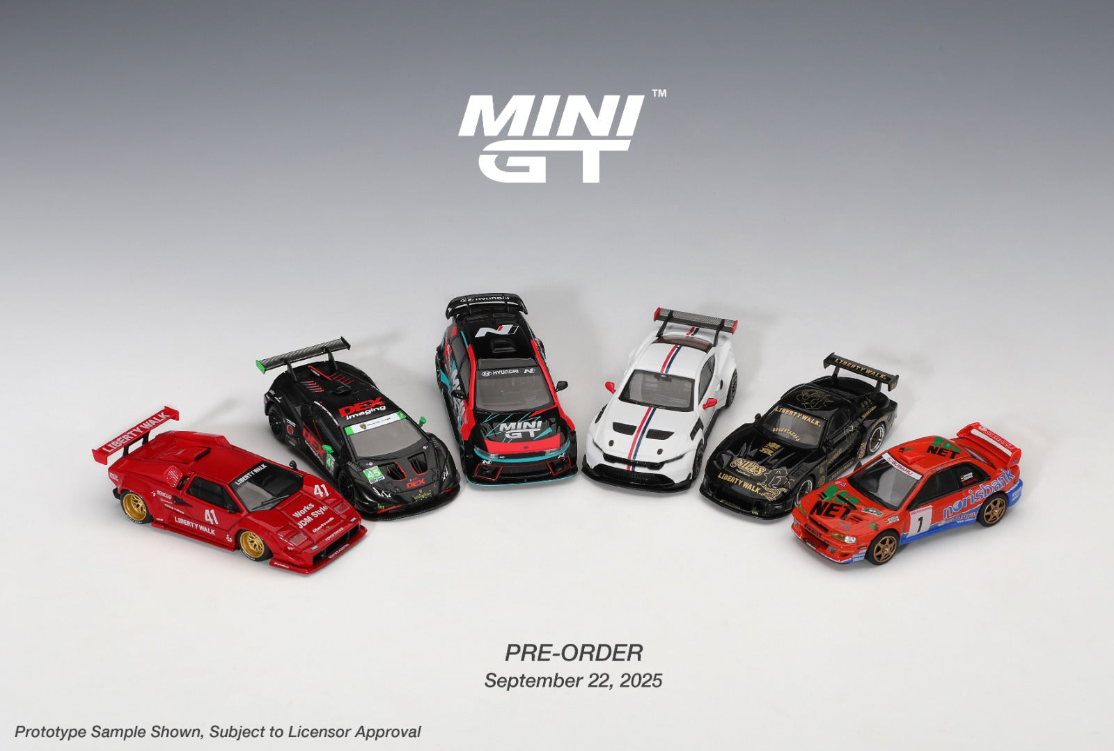 MINIGT 1/64 - Lamborghini Countach LB-WORKS Red