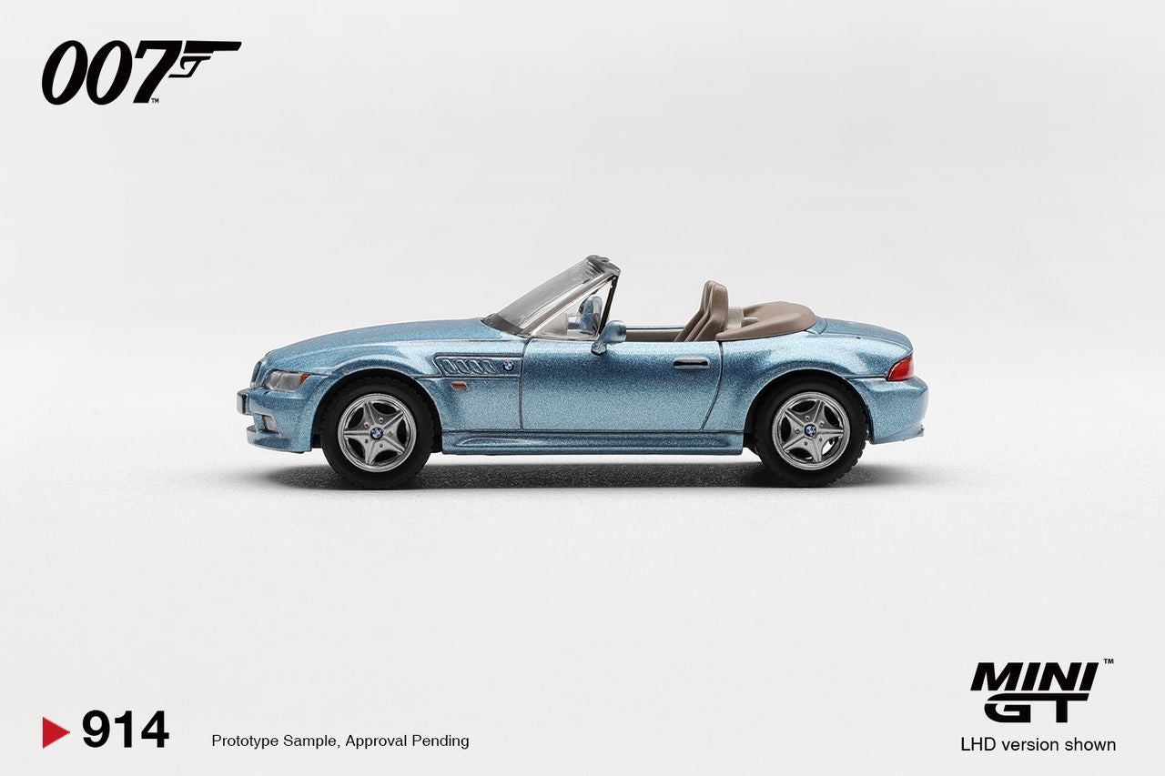 MINIGT 1/64 BMW Z3 "GoldenEye" / English Blister Packaging (NO CHASE CAR)