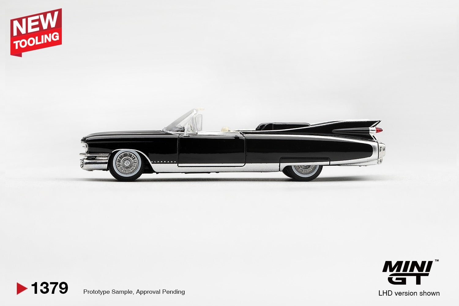 MINIGT 1/64 Cadillac Eldorado Biarritz 1959 Black