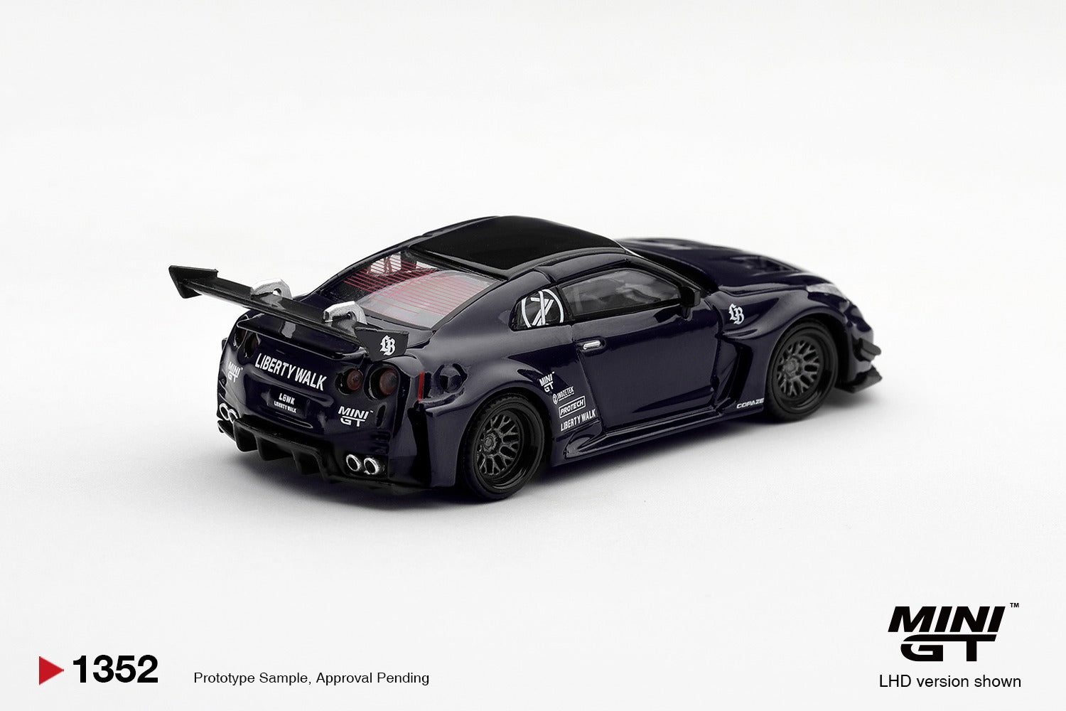 MINIGT 1/64 Lamborghini Countach LB-WORKS Army Green