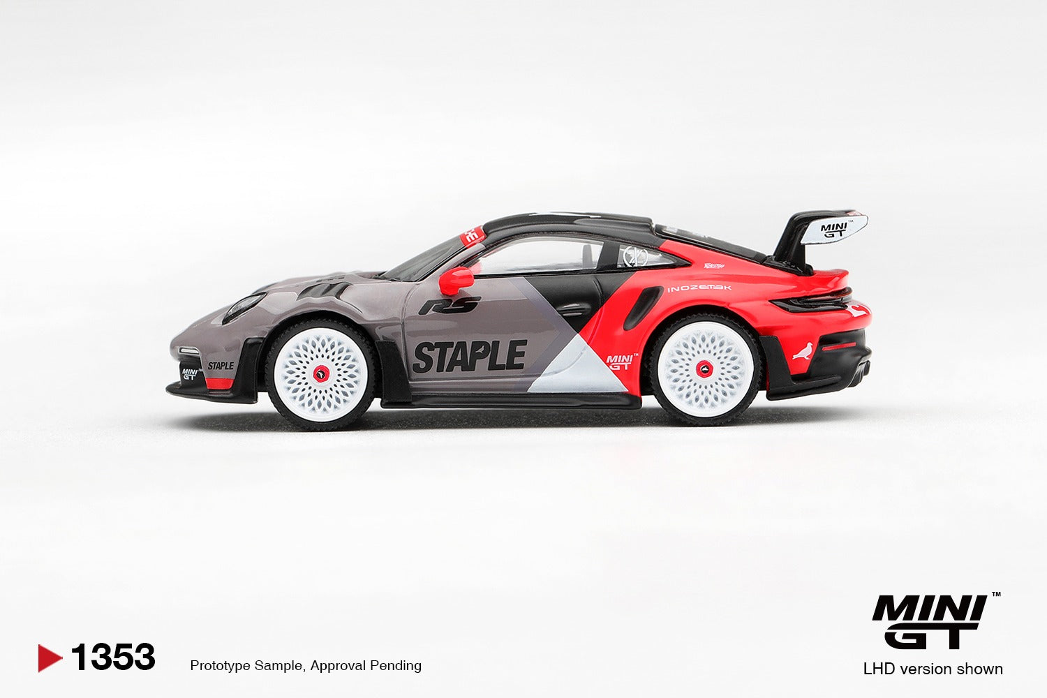 MINIGT 1/64 Porsche 911 GT3 RS STAPLE x INOZETEK