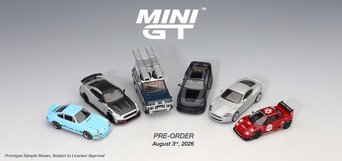 MINIGT 1/64 兰博基尼 LB-Silhouette WORKS MURCIELAGO GT Evo Advan
