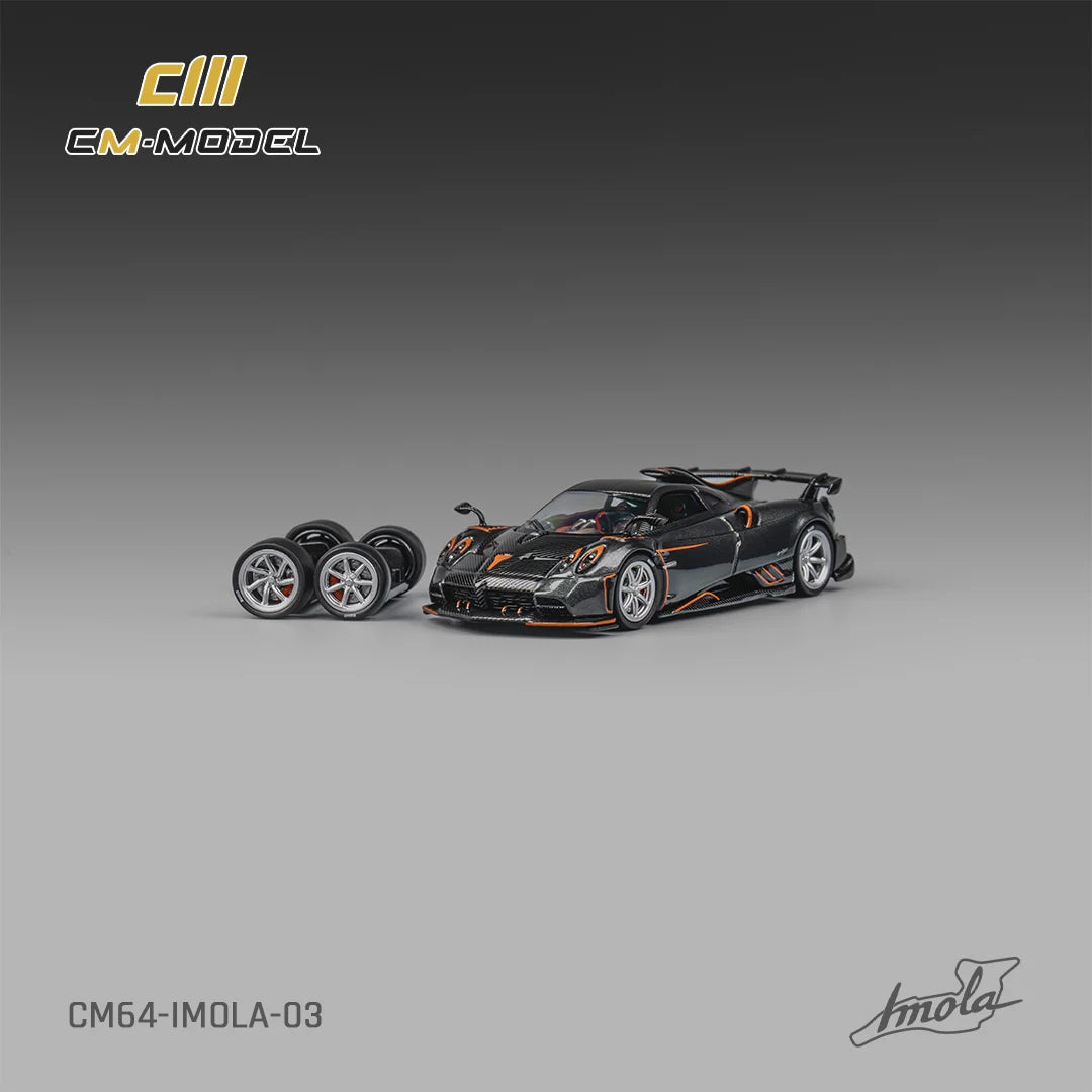 CM Model 1:64 Pagani Imola - Metallic Grey