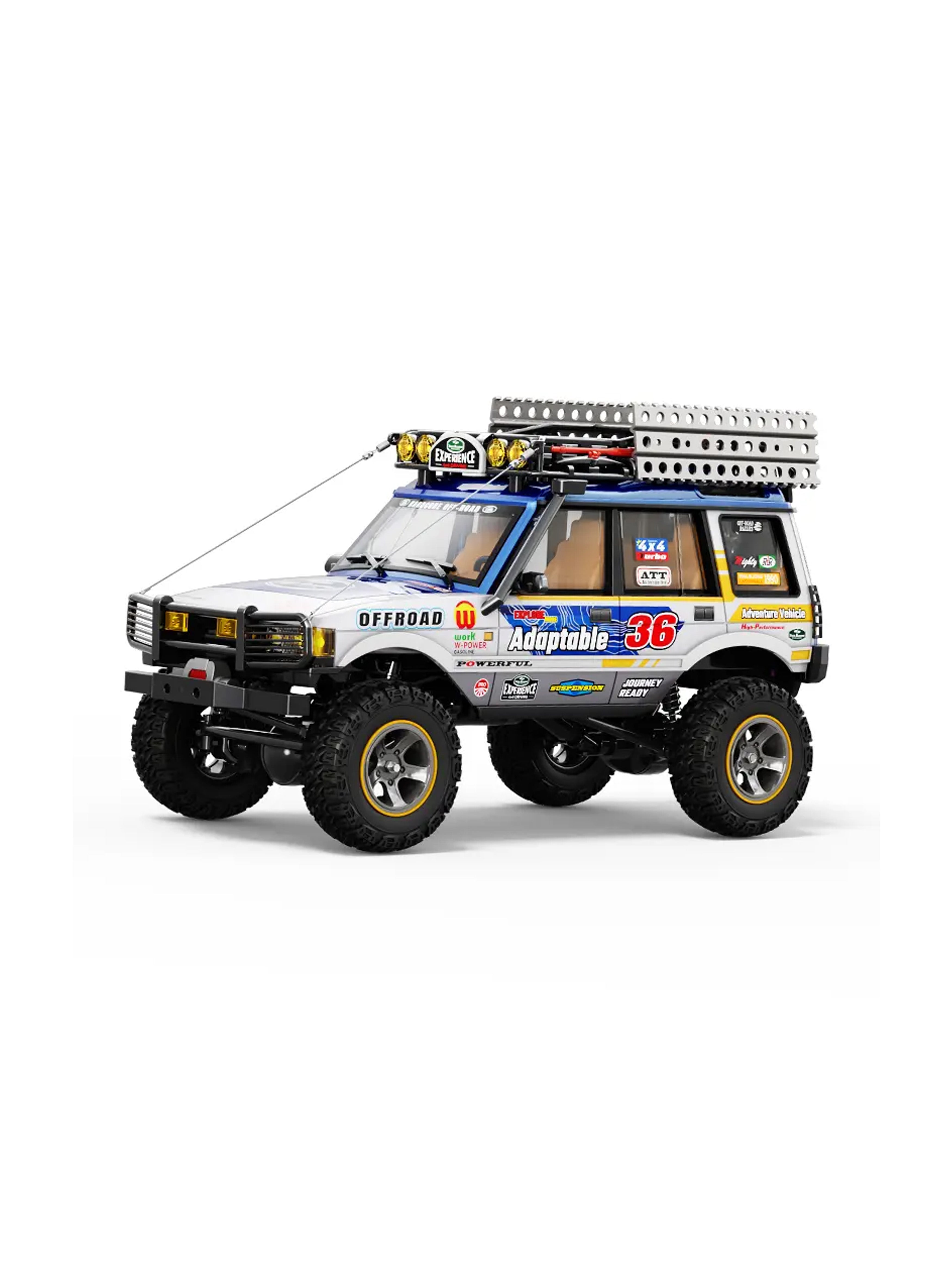JXC 1/24 RC Off-Road Crawler ( White + Blue )