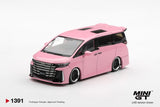 MINIGT 1/64 Toyota Vellfire 40 KUHL Metallic Pink