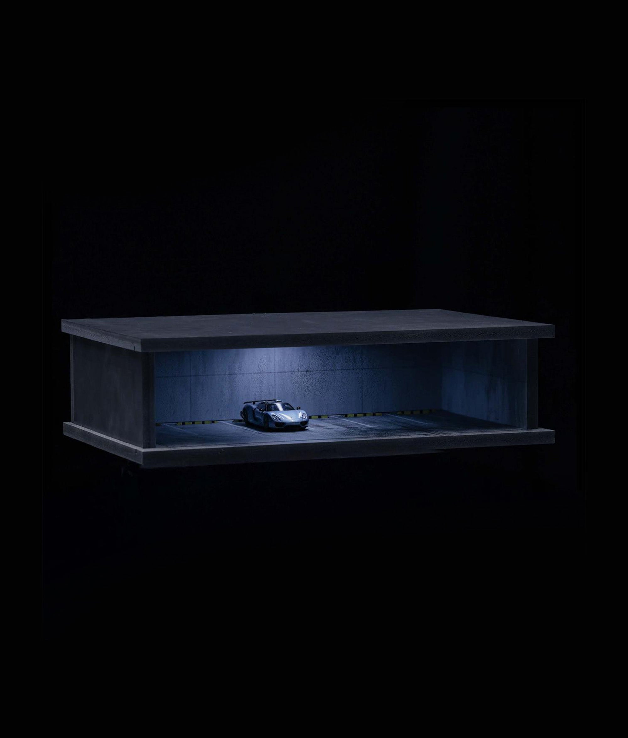 MOREART1:64 UNDERGROUND PARKING GARAGE LIGHTING VERSION ASSEMBLY SCENE MODEL