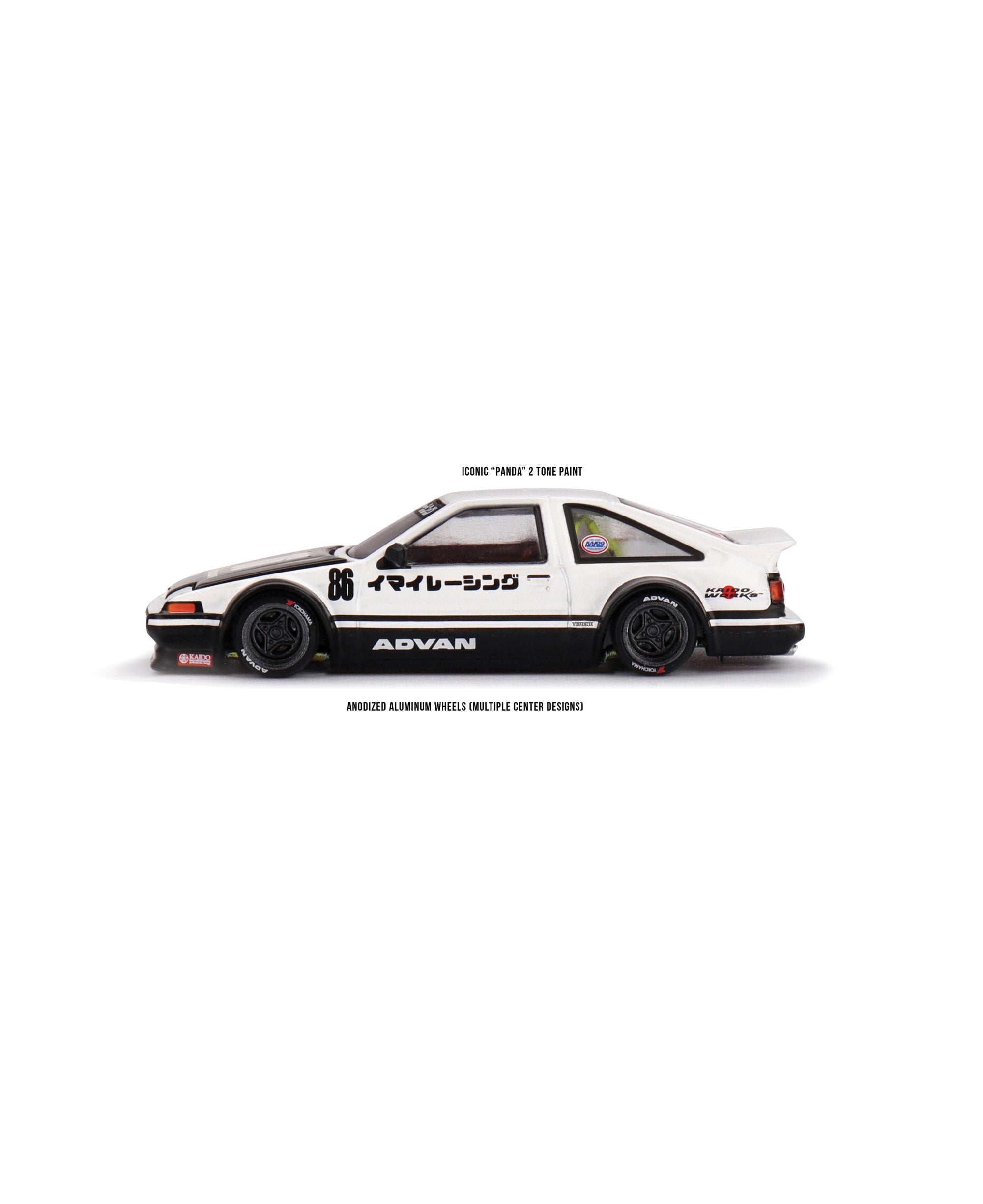 KAIDO HOUSE X MINI GT 1:64 Toyota AE86 Sprinter Trueno Kaido Street V1 - KHMG180