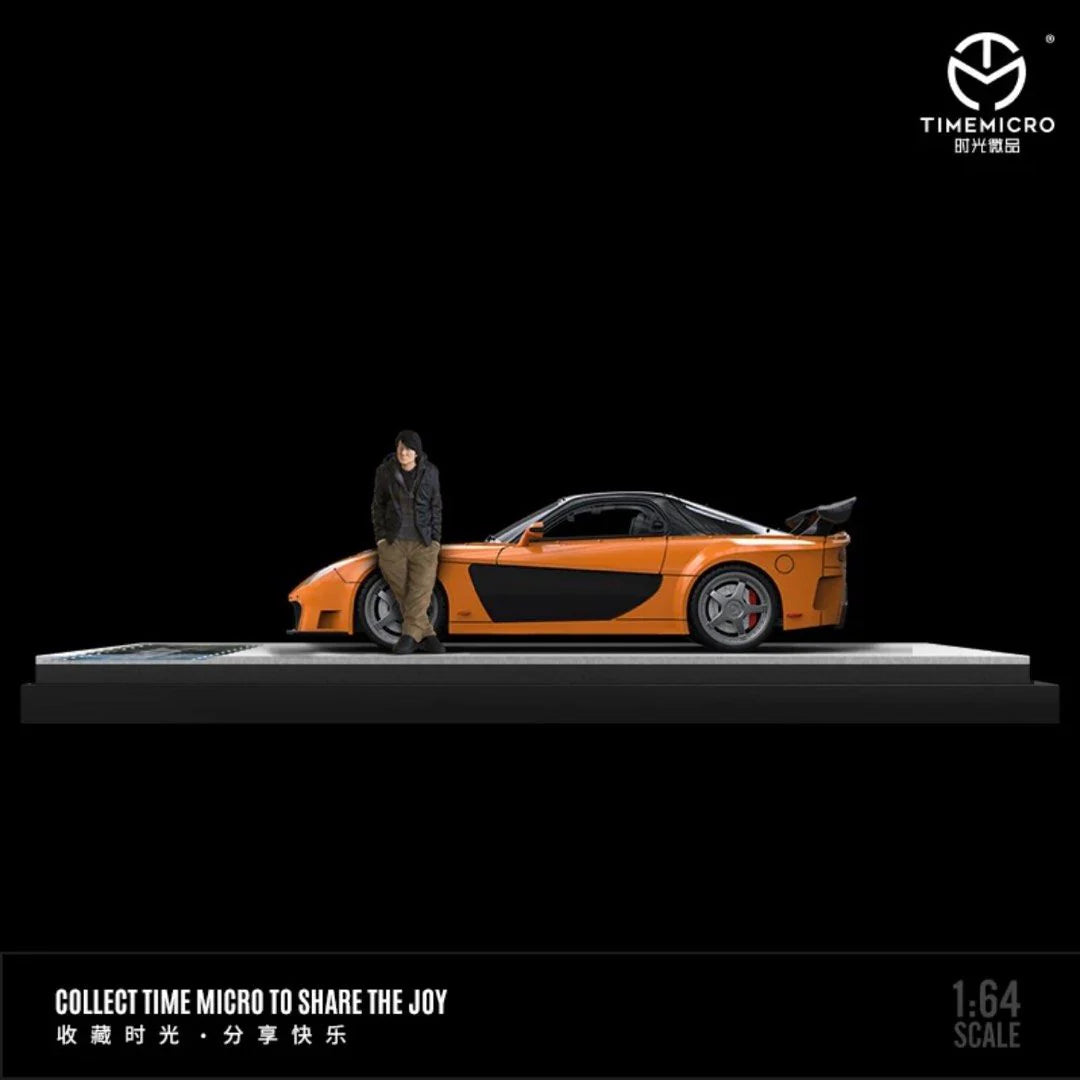 MAZDA RX-7 VEILSIDE FAST AND FURIOUS ( WITH FIGURE )
