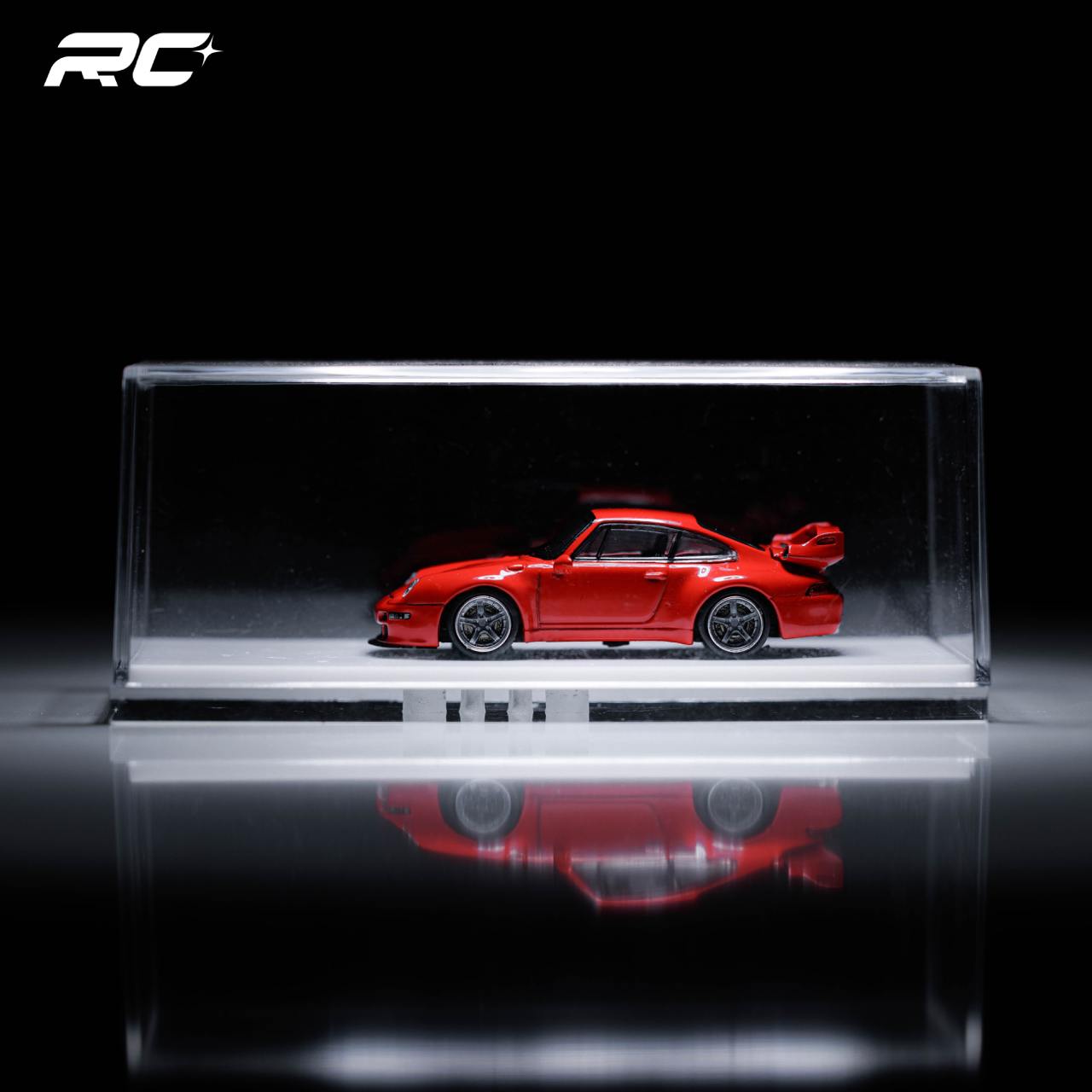 Tarmac Works 1/64 993 Remastered By Gunther Werks 红色 - ROAD64