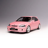 1:18 HONDA CIVIC TYPE R (EK9) – SWEET PINK – MOTORHELIX - PRE ORDER