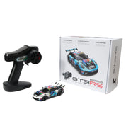 JXC 1/43 GT3 RS RC Blue Drift Car (Ready to Run, 4WD Gyro)