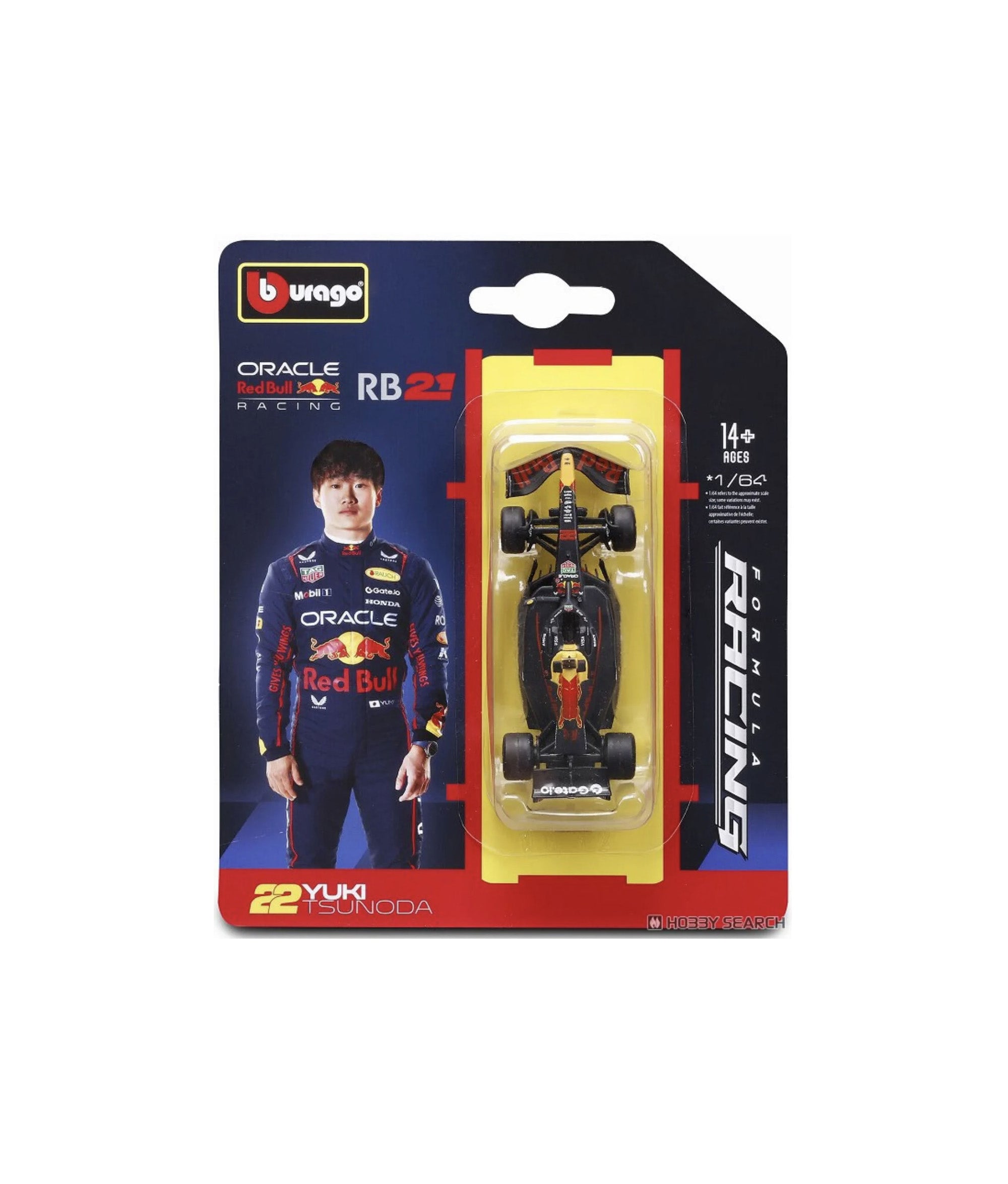 Burago 1/64 F1 红牛 22 角田裕毅