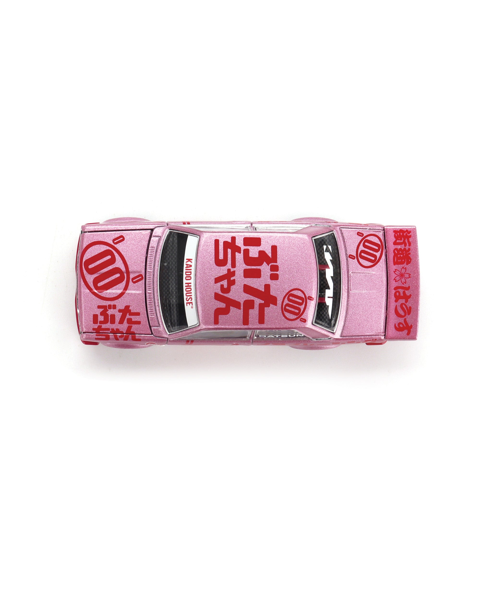 KAIDO HOUSE X MINI GT 1:64 达特桑 510 PRO STREET BUTA V1 – 粉色 KHMG161
